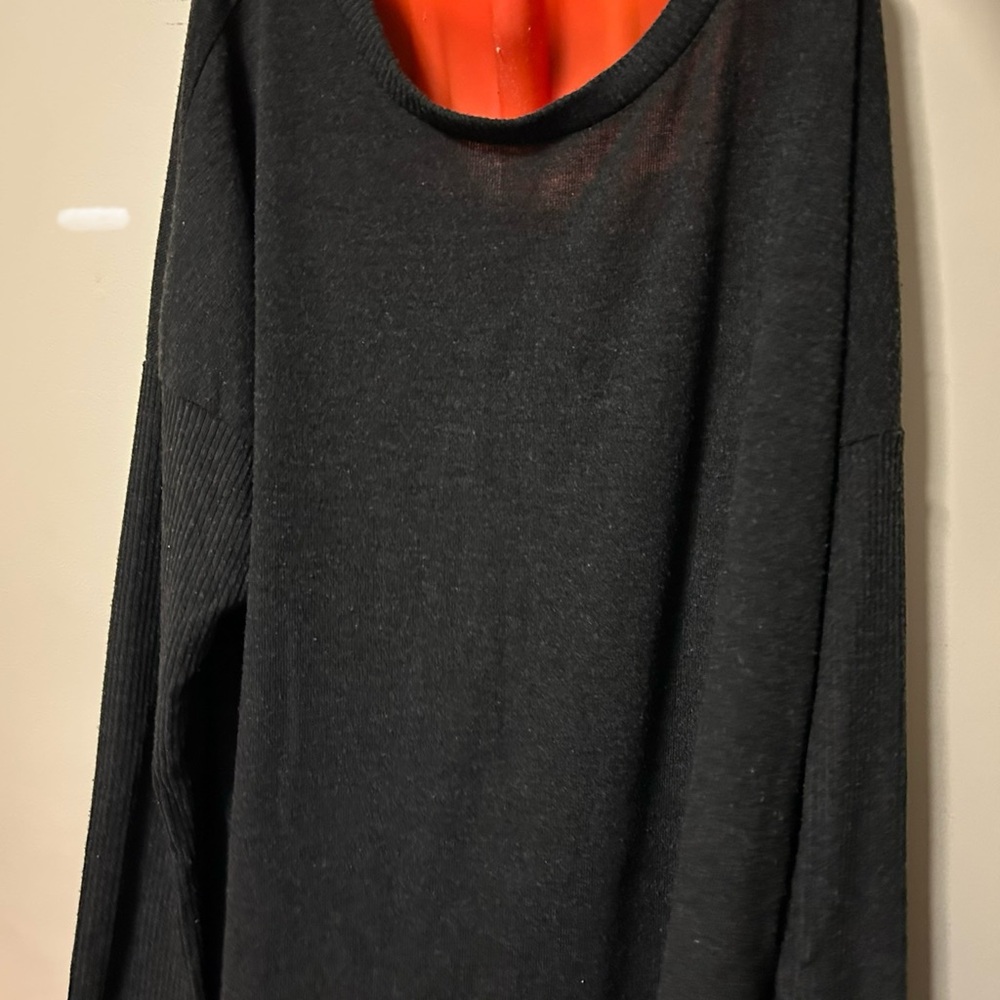 Black Long Sleeve Top